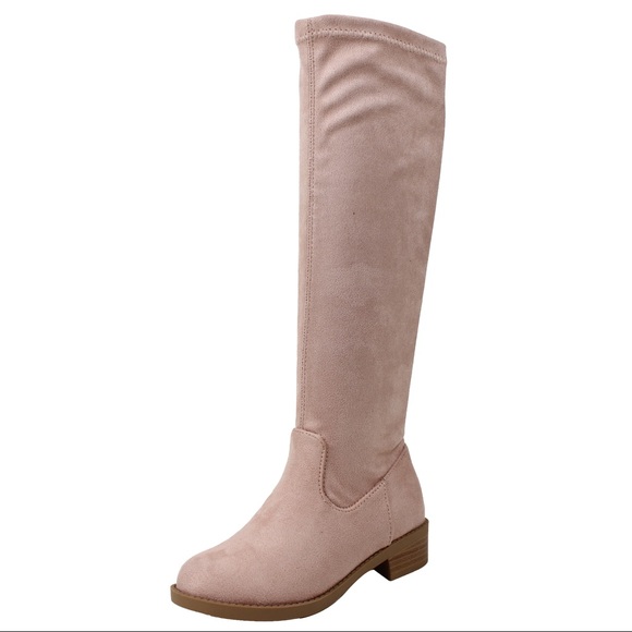 Other - Girls Mauve Over the knee low heel boot